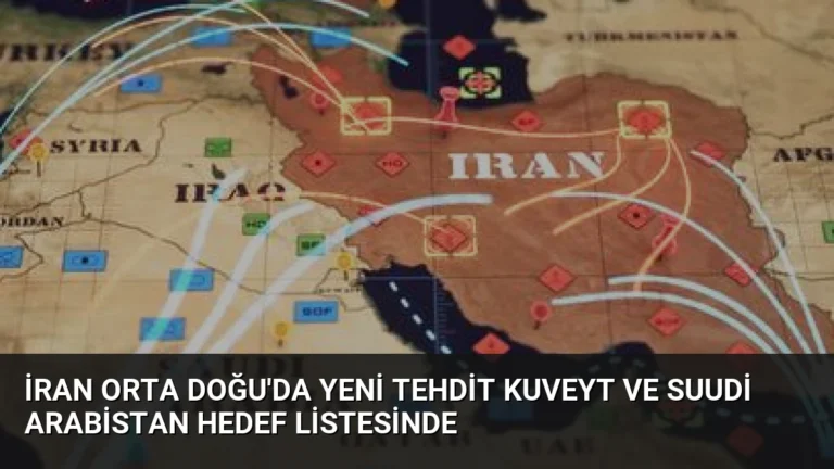 İran Orta Doğu’da Yeni Tehdit Kuveyt ve Suudi Arabistan Hedef Listesinde