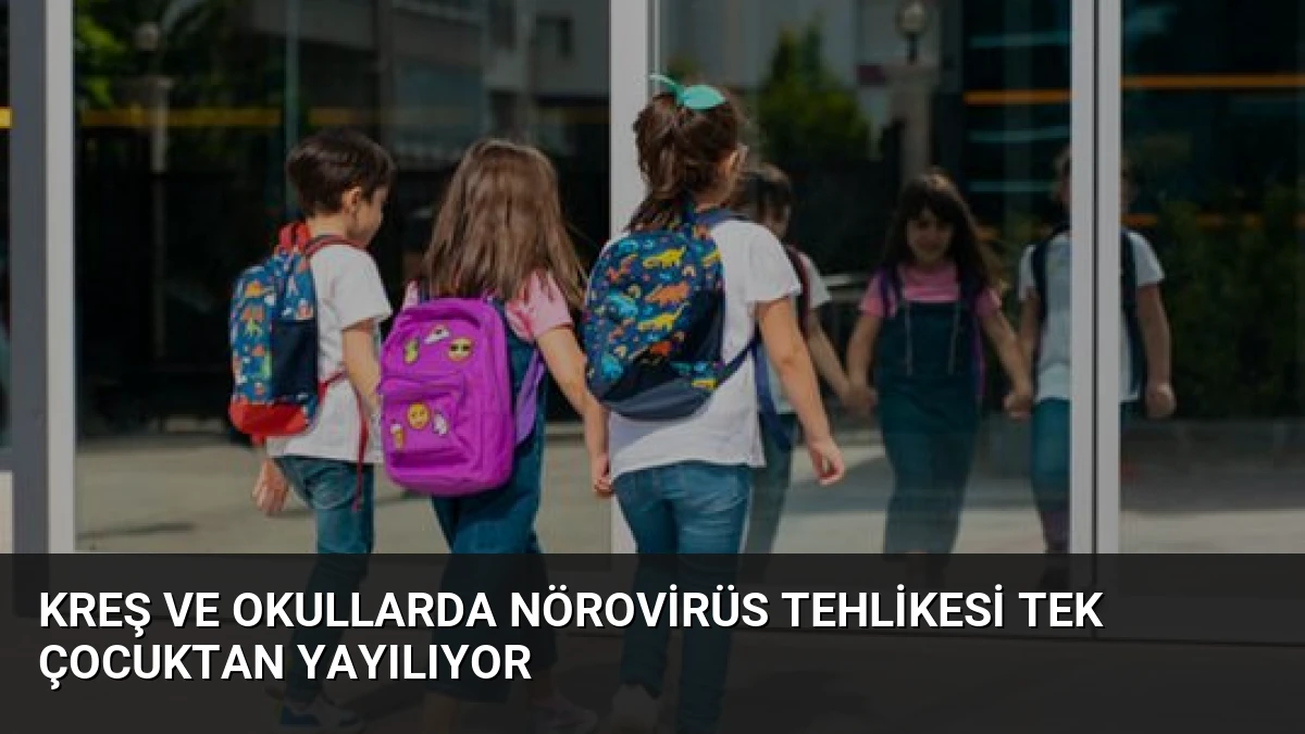 Kreş ve Okullarda Nörovirüs Tehlikesi Tek Çocuktan Yayılıyor