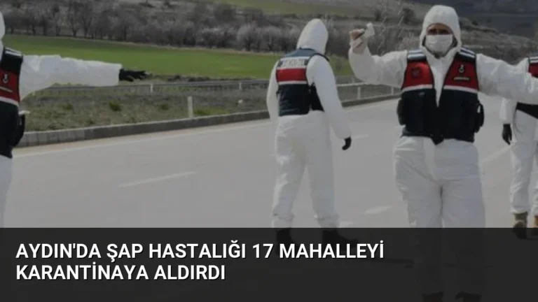 Aydın’da Şap Hastalığı 17 Mahalleyi Karantinaya Aldırdı