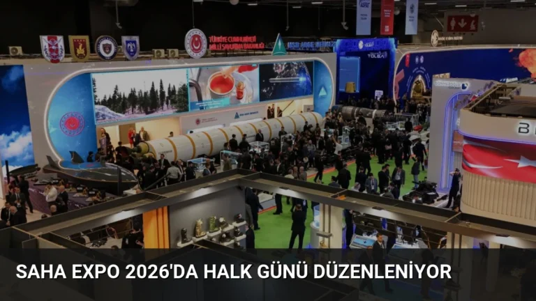 SAHA EXPO 2026’da Halk Günü Düzenleniyor