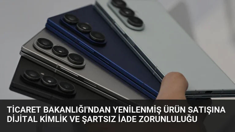 Ticaret Bakanlığı’ndan Yenilenmiş Ürün Satışına Dijital Kimlik ve Şartsız İade Zorunluluğu