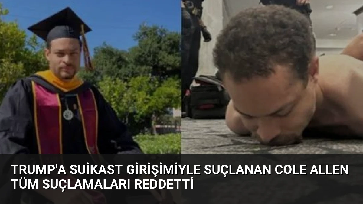 Trump’a Suikast Girişimiyle Suçlanan Cole Allen Tüm Suçlamaları Reddetti