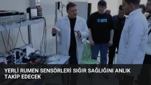 Yerli Rumen Sensörleri Sığır Sağlığını Anlık Takip Edecek