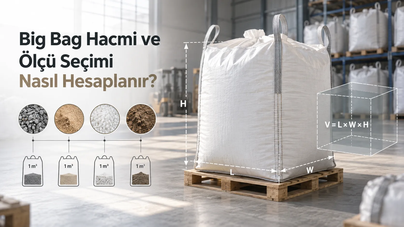 Big Bag Hacmi ve Ölçü Seçimi Nasıl Hesaplanır?