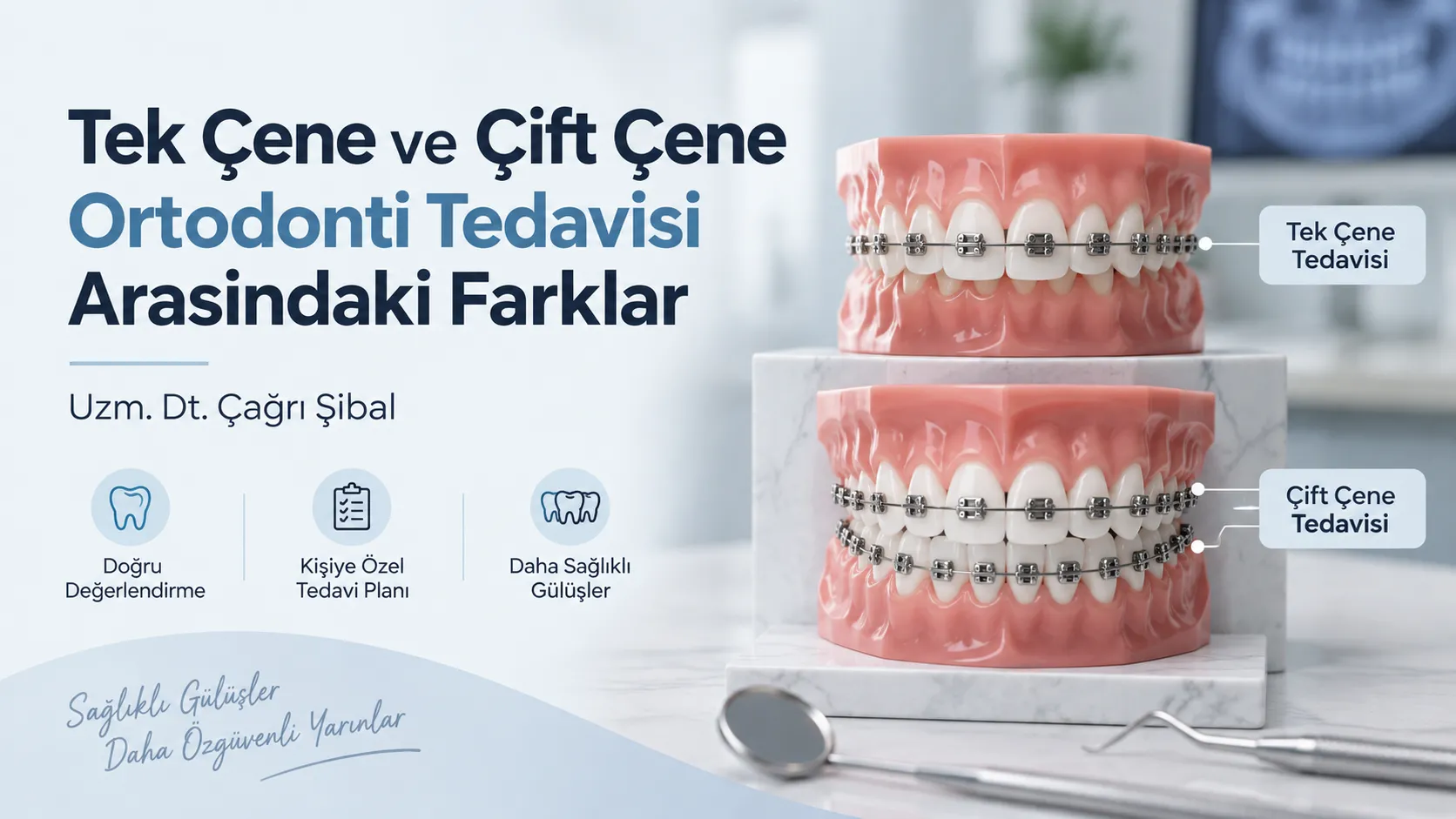 Tek Çene ve Çift Çene Ortodonti Tedavisi Arasındaki Farklar
