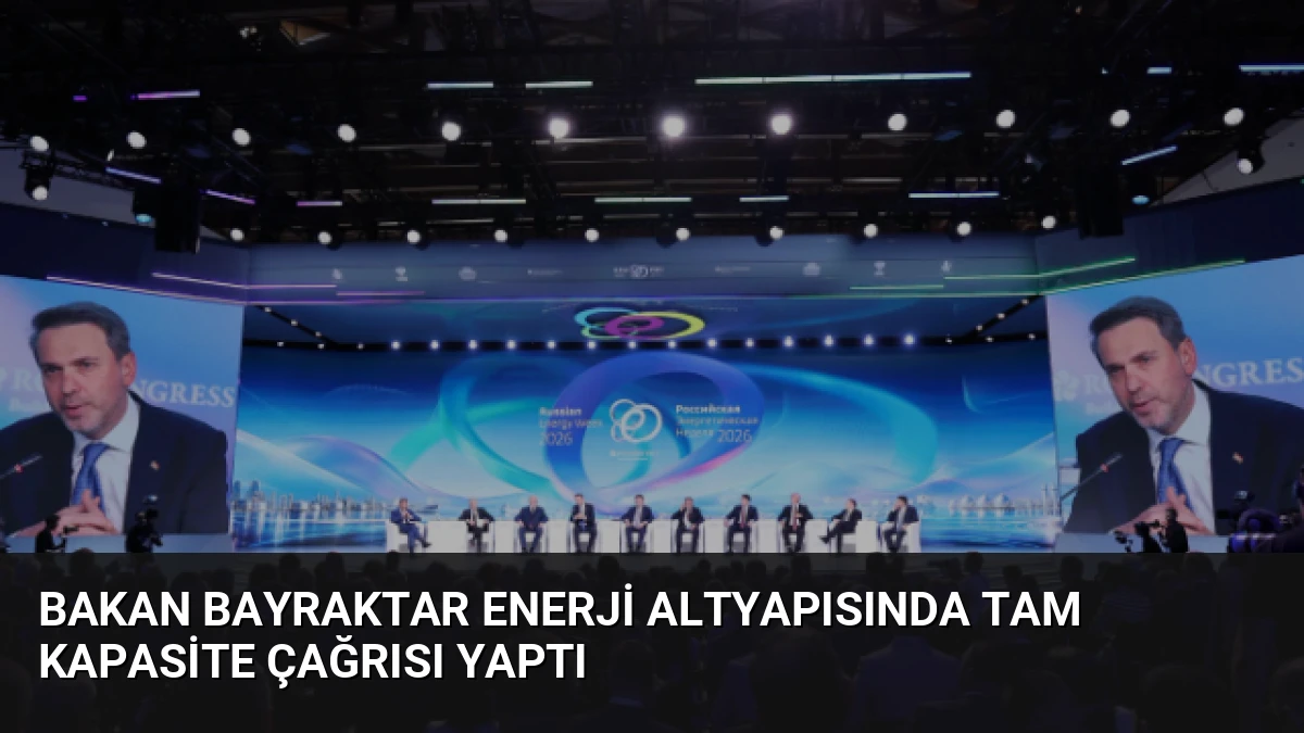 Bakan Bayraktar Enerji Altyapısında Tam Kapasite Çağrısı Yaptı
